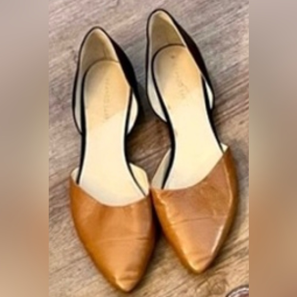 Size 12M Brown Dorsay Flat
